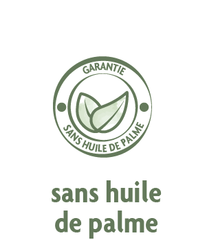 logo garantie sans huile de palme