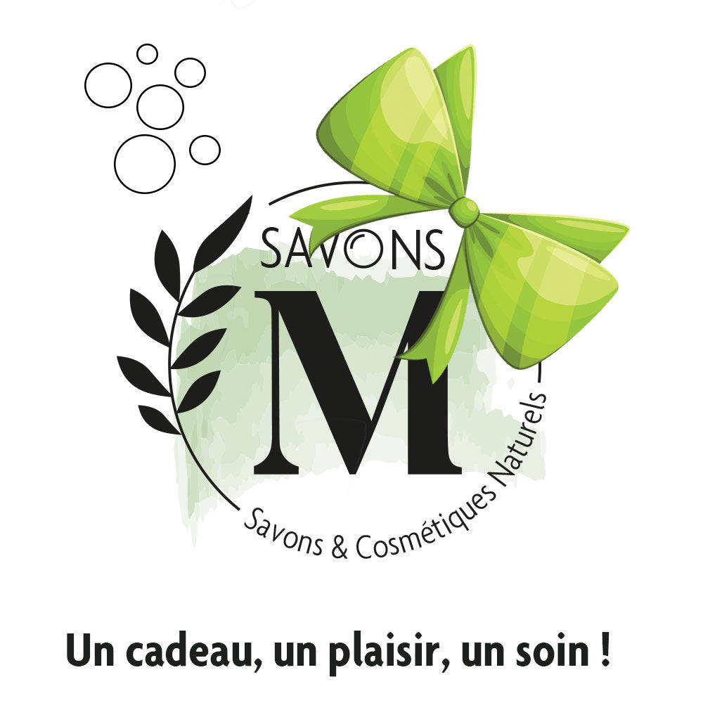 carte cadeau savons et cosmétiques naturels