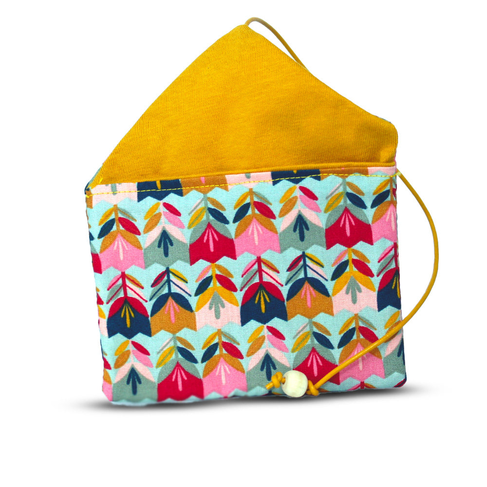 Pochette Savons<br> Jaune Fleurs